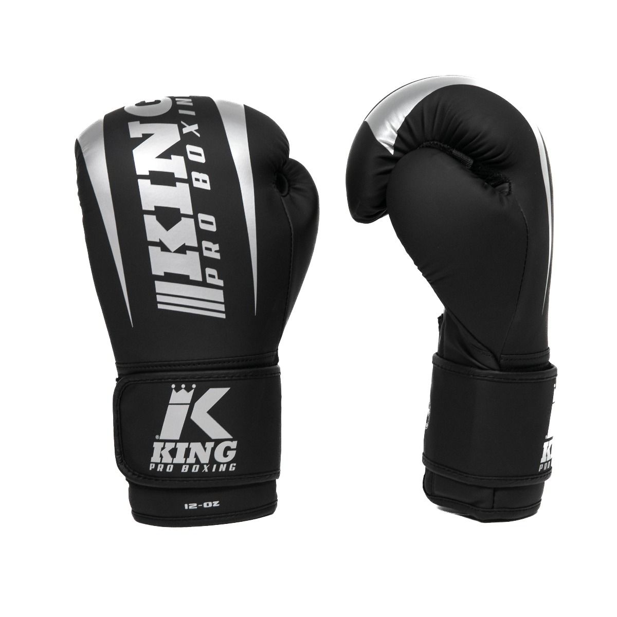 Gants de boxe KING PRO (KICK) REVO Noir/Argent