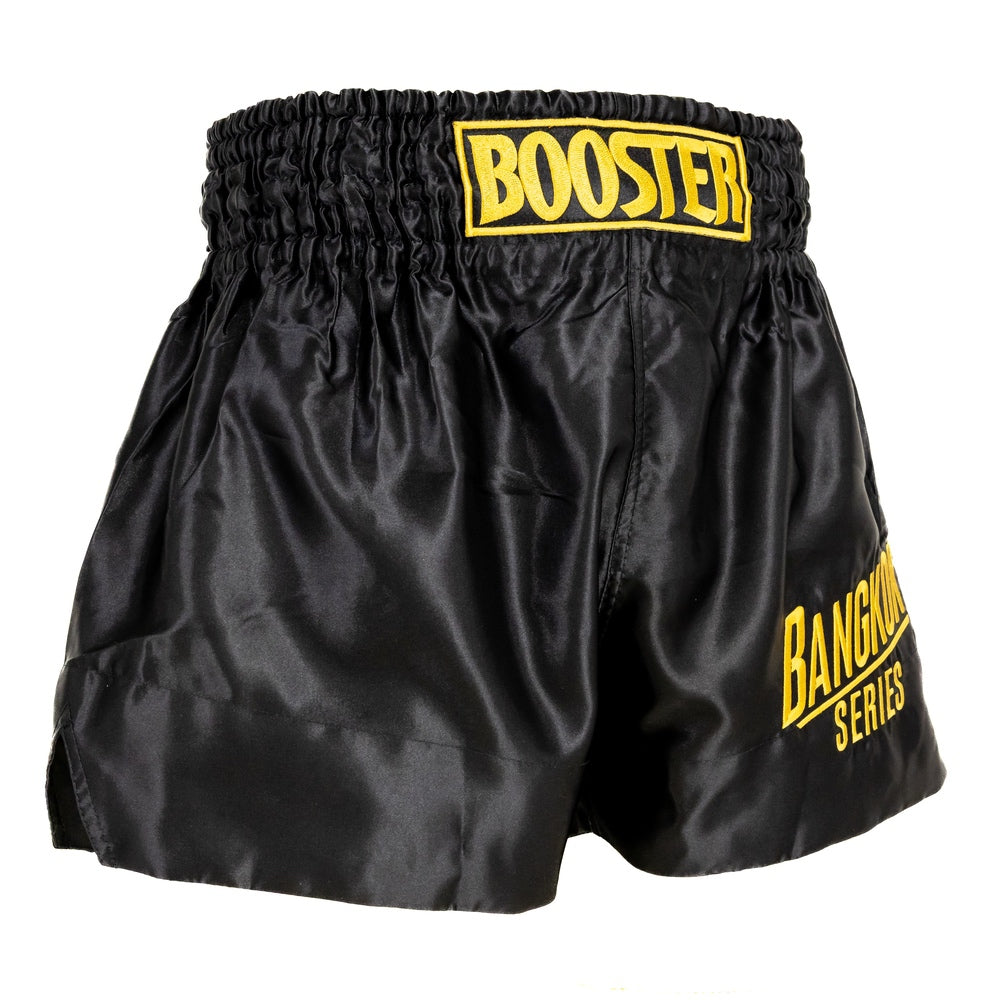 BOOSTER KICKBOXING SHORTS BANGKOK BLACK/YELLOW