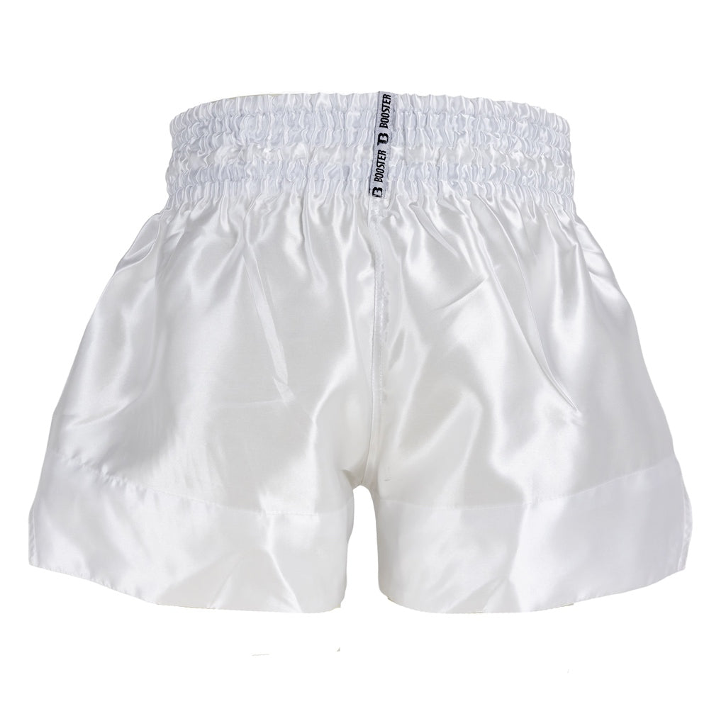 BOOSTER KICKBOXING SHORTS BANGKOK WHITE/YELLOW
