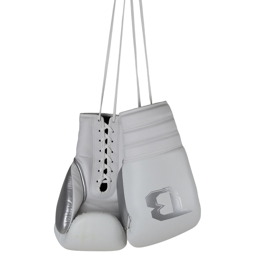 BOOSTER (KICK)BOXING GLOVES RAPID STRIKE LU WHITE/SILVER