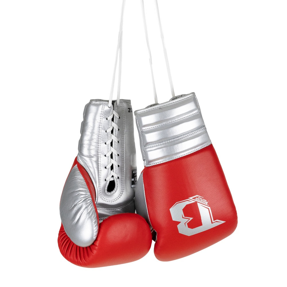 Gants de boxe Booster (Kick) Rapid Strike LU rouge/argent