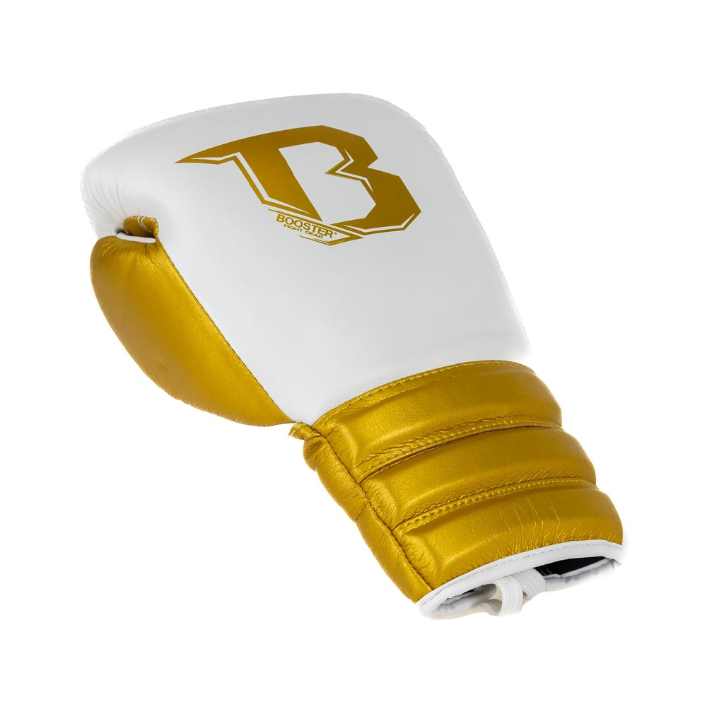 Gants de boxe Booster (Kick) Rapid Strike LU Blanc/Or
