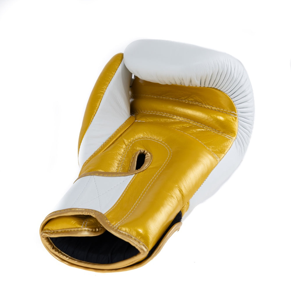 BOOSTER (KICK)BOXING GLOVES RS4 WHITE/GOLD