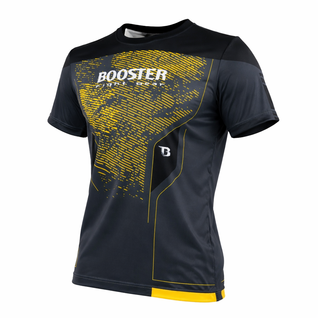 BOOSTER T-SHIRT - IGNITE BLACK/YELLOW