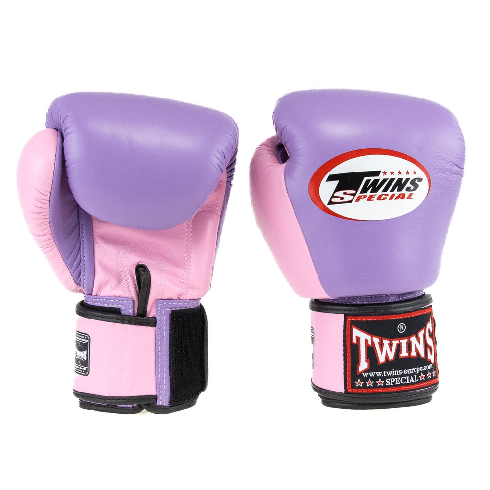 Gants de boxe Twins (Kick) BGVL3-2T violet/rose