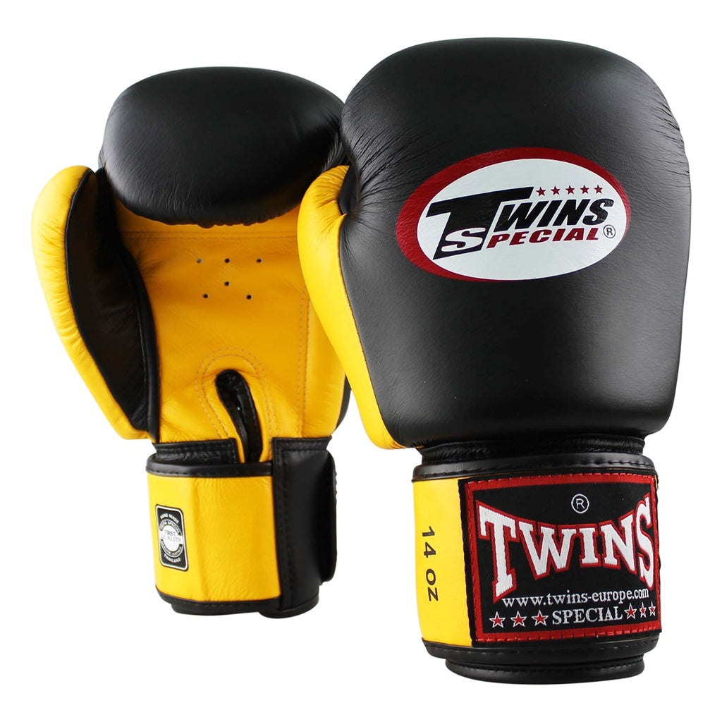 TWINS (KICK)BOXING GLOVES BGVL3-2T YELLOW/BLACK