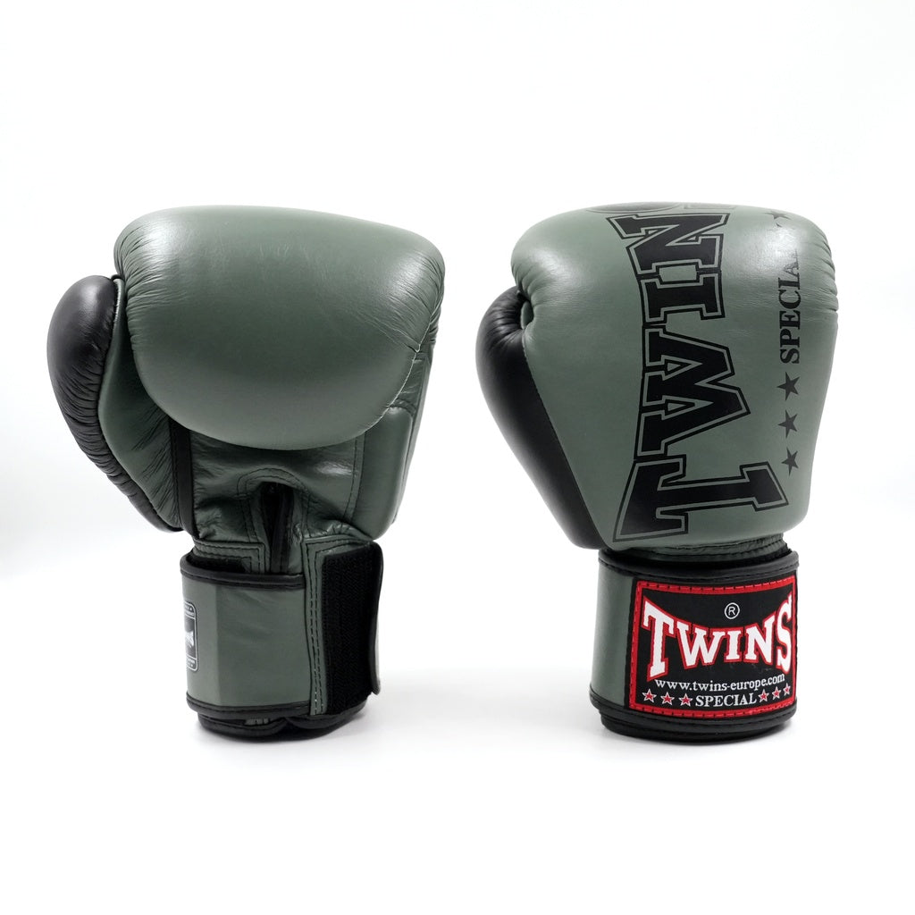 Gants de boxe Twins (kick) BGVL 8 Core Noir/Vert