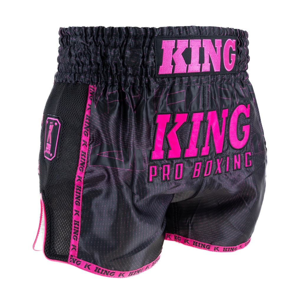 TABLIER DE BOXE KING PRO - NOIR/ROSE