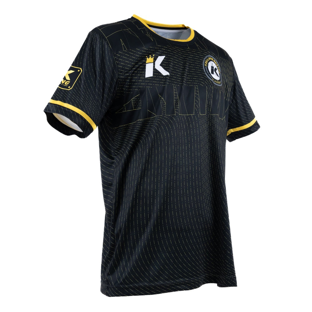 KING PRO BOXING 08 SHIRT-ZWART/GOUD