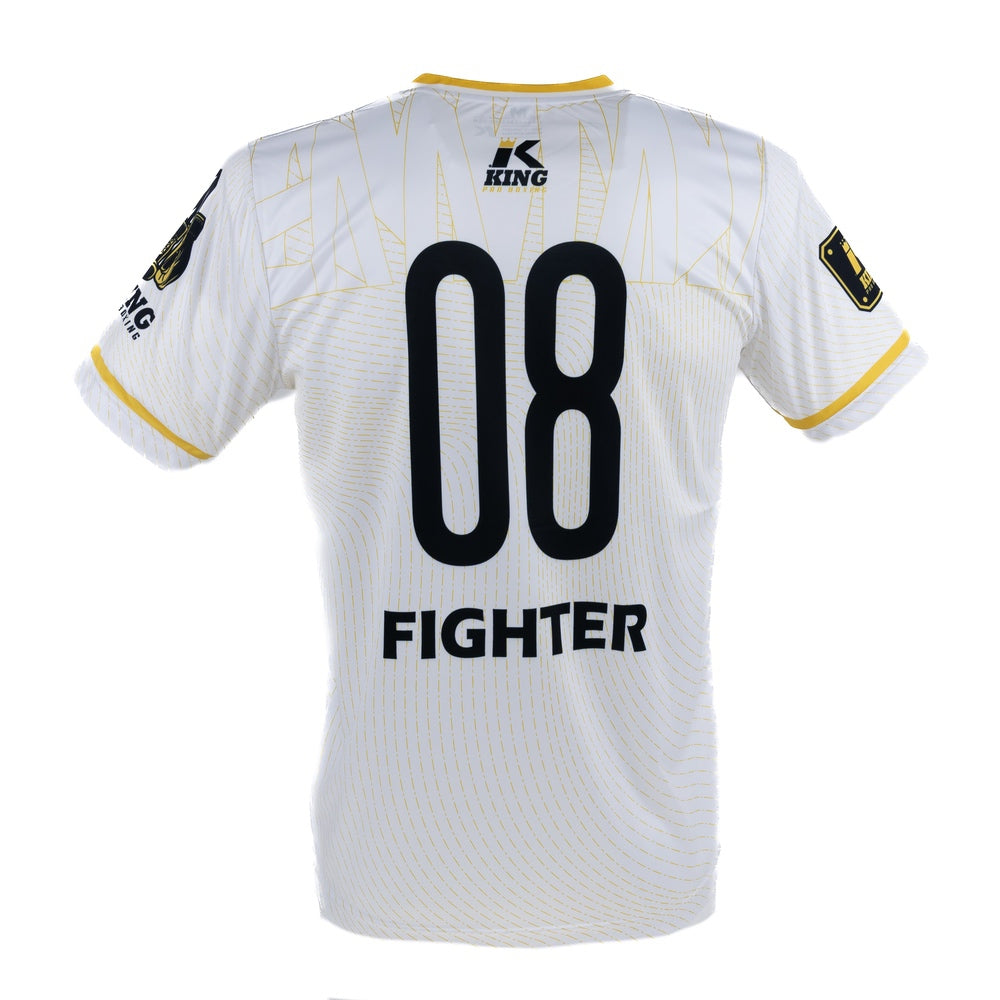 T-SHIRT KING PRO BOXING 08 - BLANC