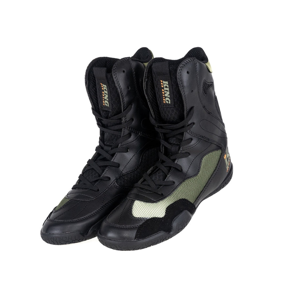KBP BOKSSCHOENEN APEX PRO ZWART/GROEN