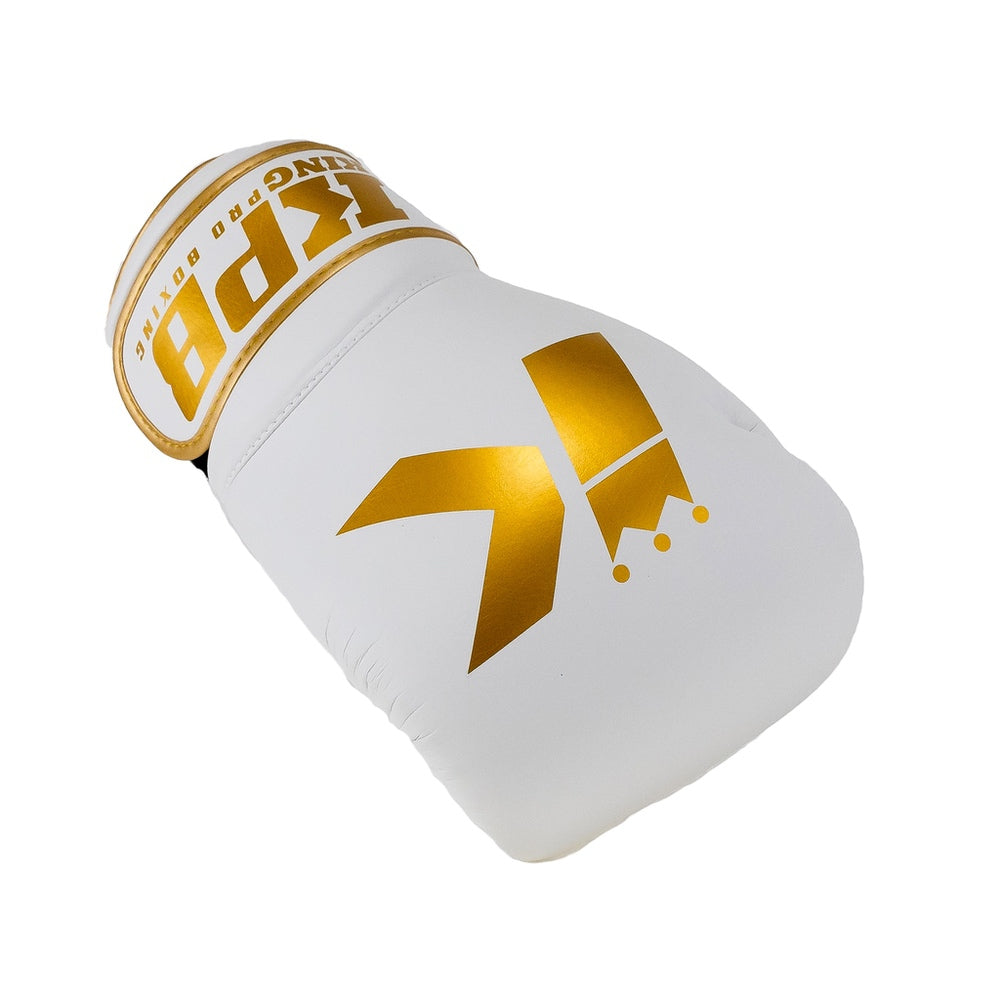 Gants de boxe KING PRO (KICK) KPB BGK 4 blancs/or