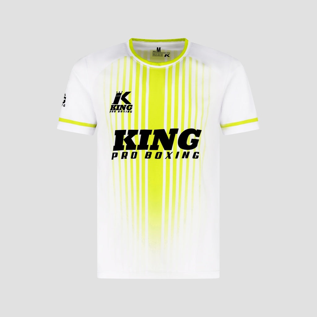 KING PRO BLOODLINE TEE BLOODLINE TEE 2 - WIT/GEEL