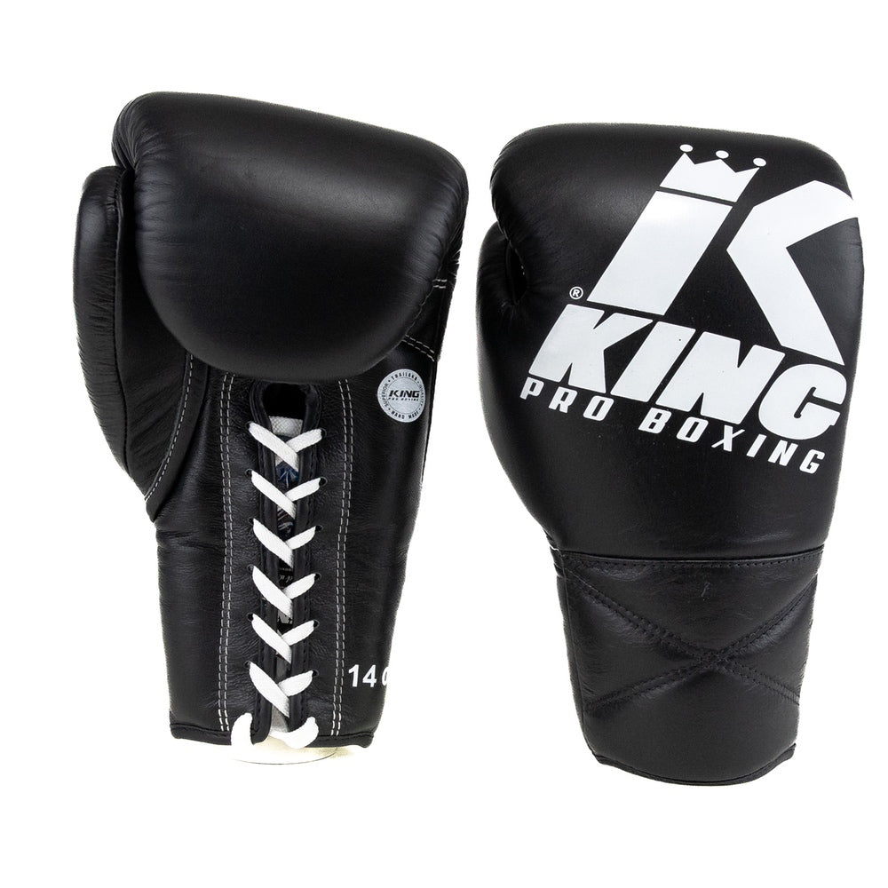 KING PRO (KICK)BOXING GLOVES XK LU BLACK/WHITE