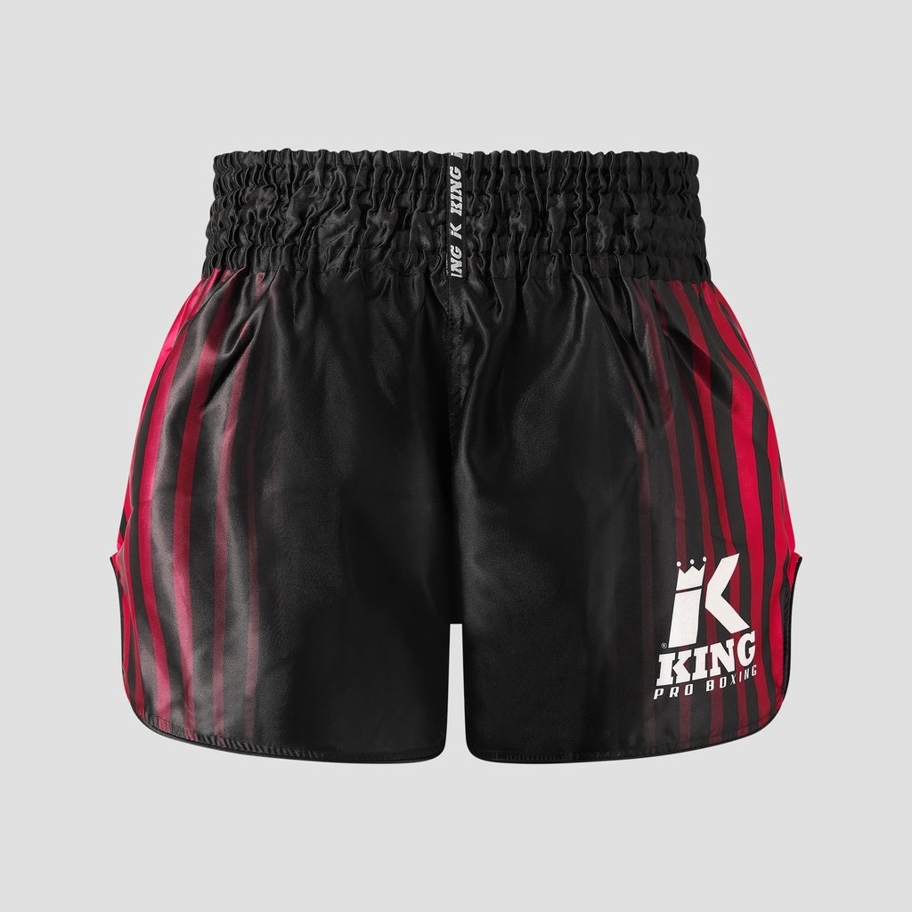 KING PRO KICKBOKS BROEKJE BLOODLINE 1 - ZWART/ROOD