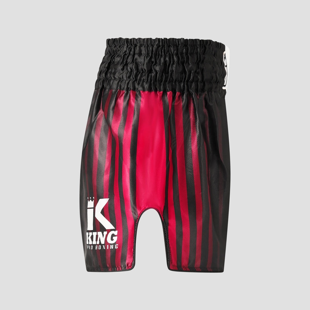 KING PRO KICKBOKS BROEKJE BLOODLINE 1 - ZWART/ROOD