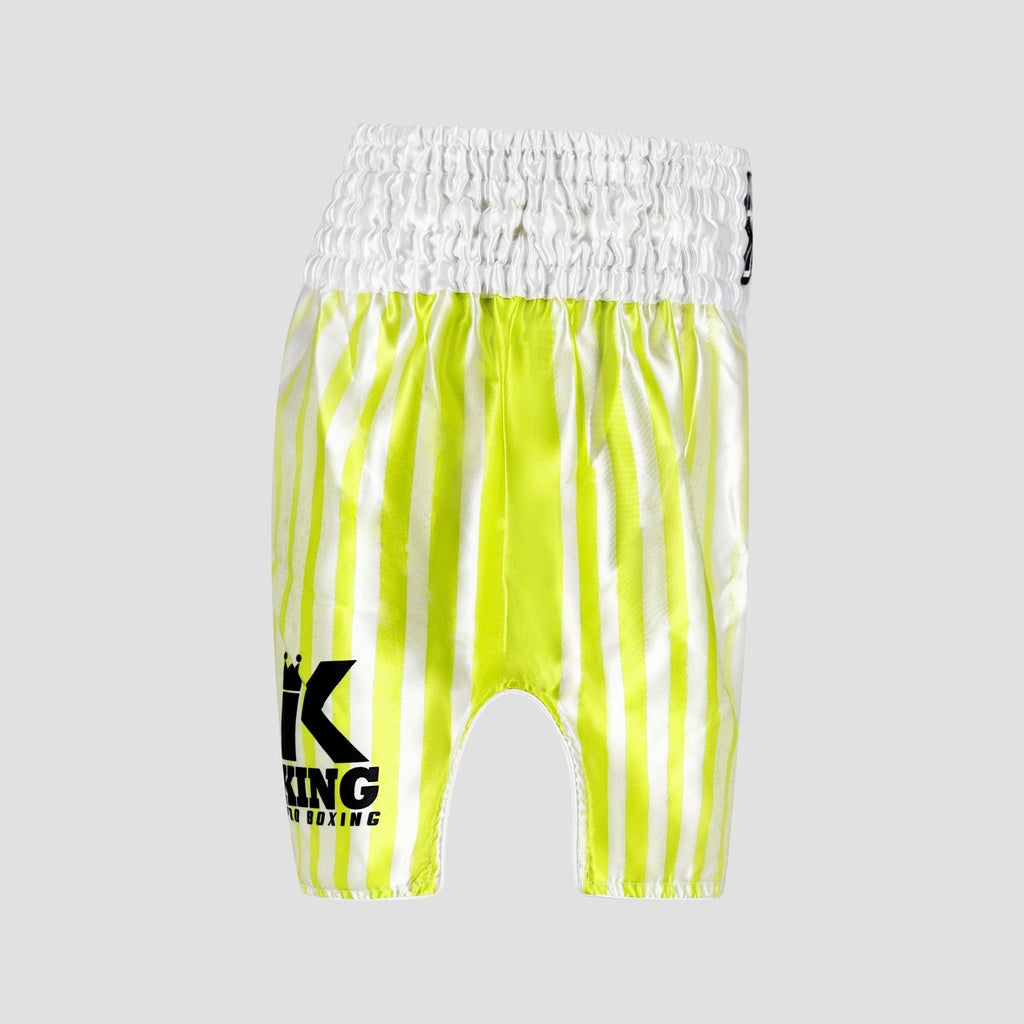 KING PRO KICKBOKS BROEKJE BLOODLINE 2 - WIT/GEEL