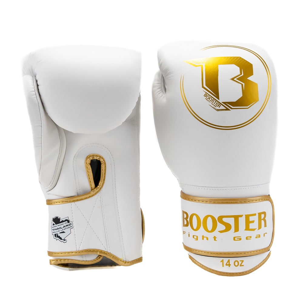 BOOSTER (KICK)BOXING GLOVES BGL VX 4 WHITE/GOLD