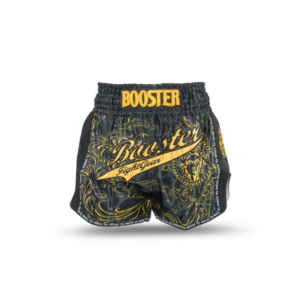 BOOSTER KICKBOXING SHORTS TBT MEDUSA BLACK