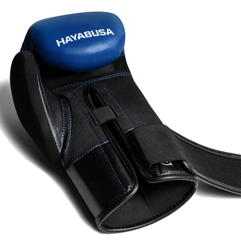 Gants de boxe Hayabusa E1 (coup de pied) bleus 