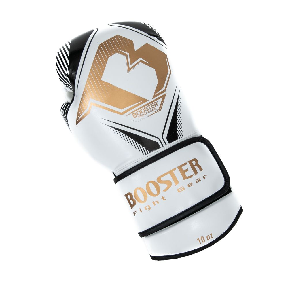 Gants de boxe Booster (Kick) Bangkok Blanc/Or