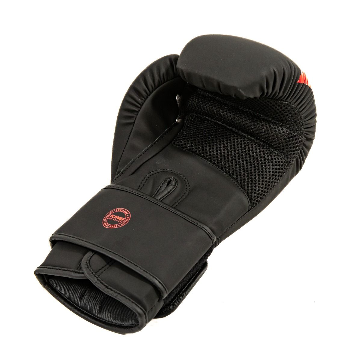 KING PRO (KICK)BOXING GLOVES REVO BLACK/RED