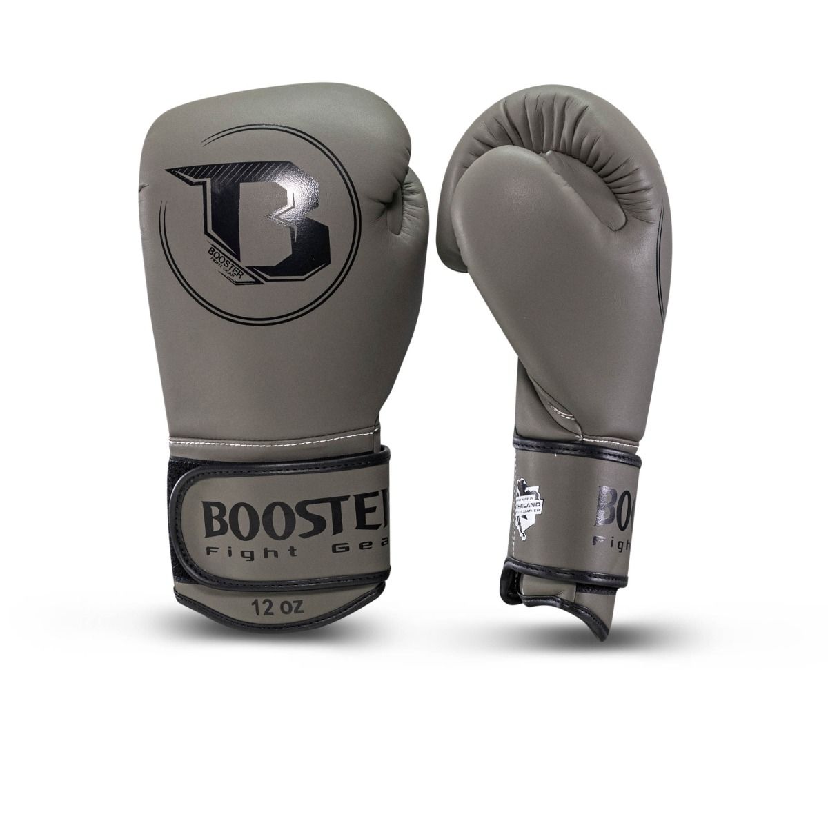 Gants de boxe Booster (Kick) VX3 kaki/gris