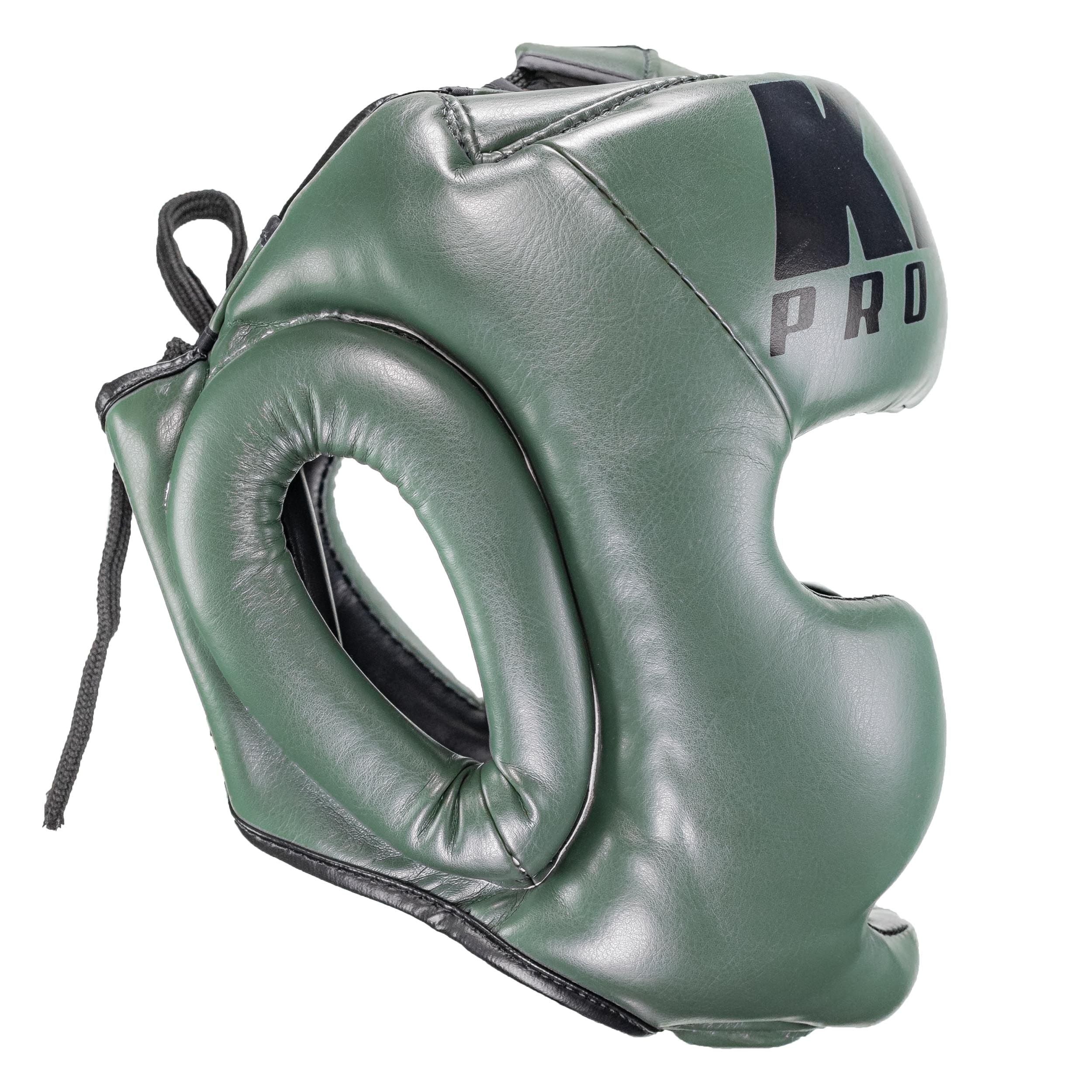 PROTECTEUR DE TÊTE KING PRO BOXING - VERT/NOIR