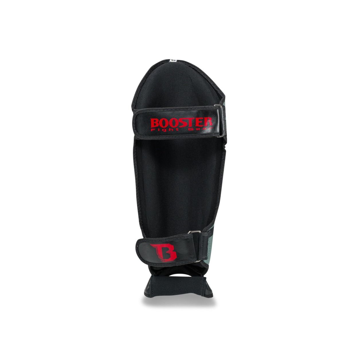 Protège-tibias de kickboxing Booster V10 - Noir/Gris