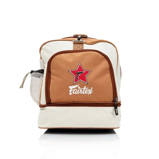 SAC DE SPORT FAIRTEX MEGA BEIGE/MARRON 