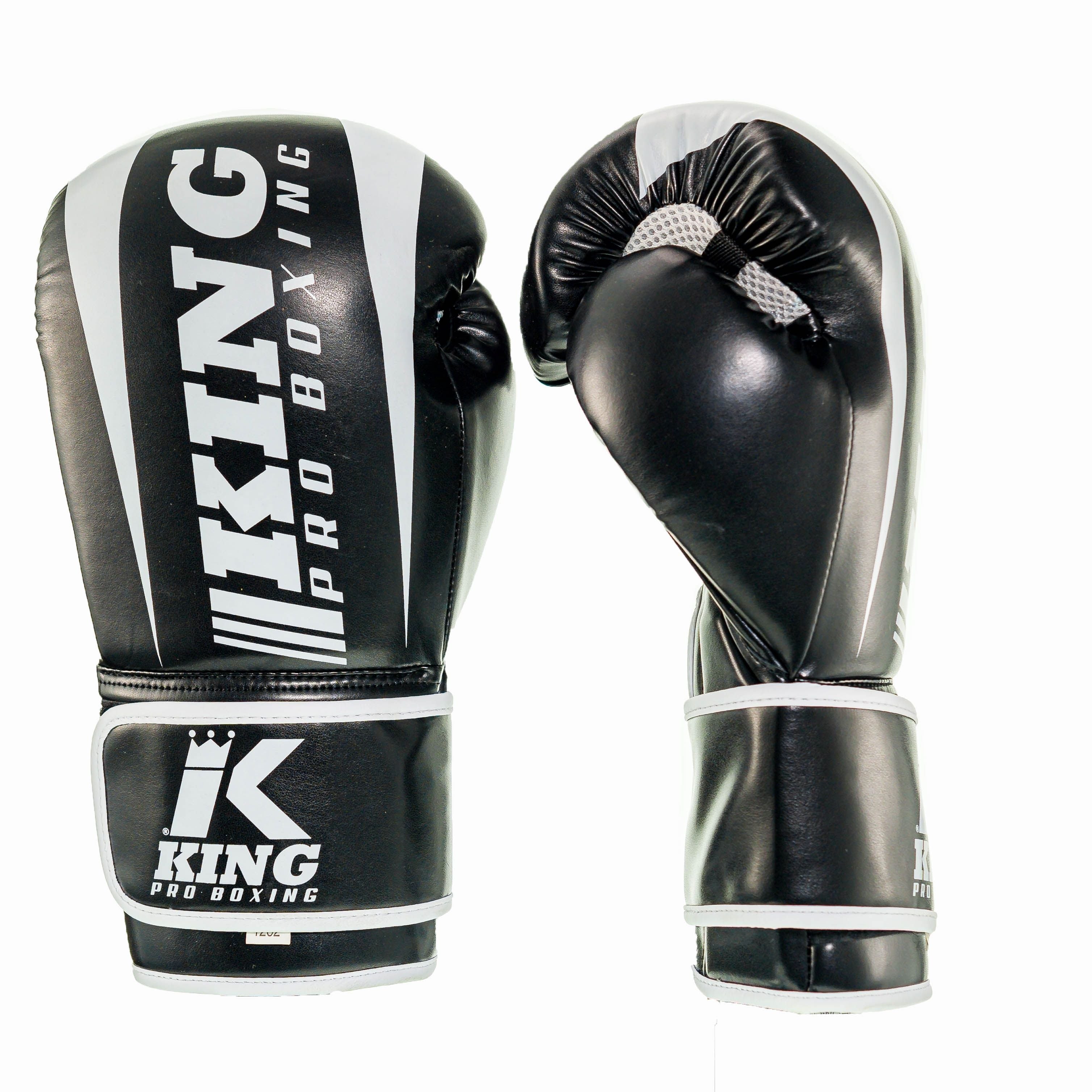 Gants de boxe KING PRO (KICK) REVO Noir/Blanc
