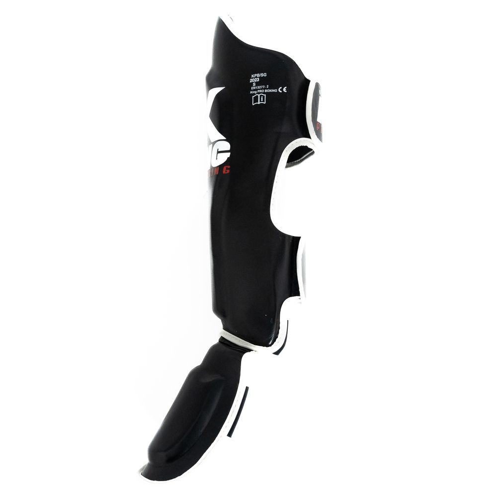 Protège-tibias KING KICKBOXING KPB - NOIR/BLANC