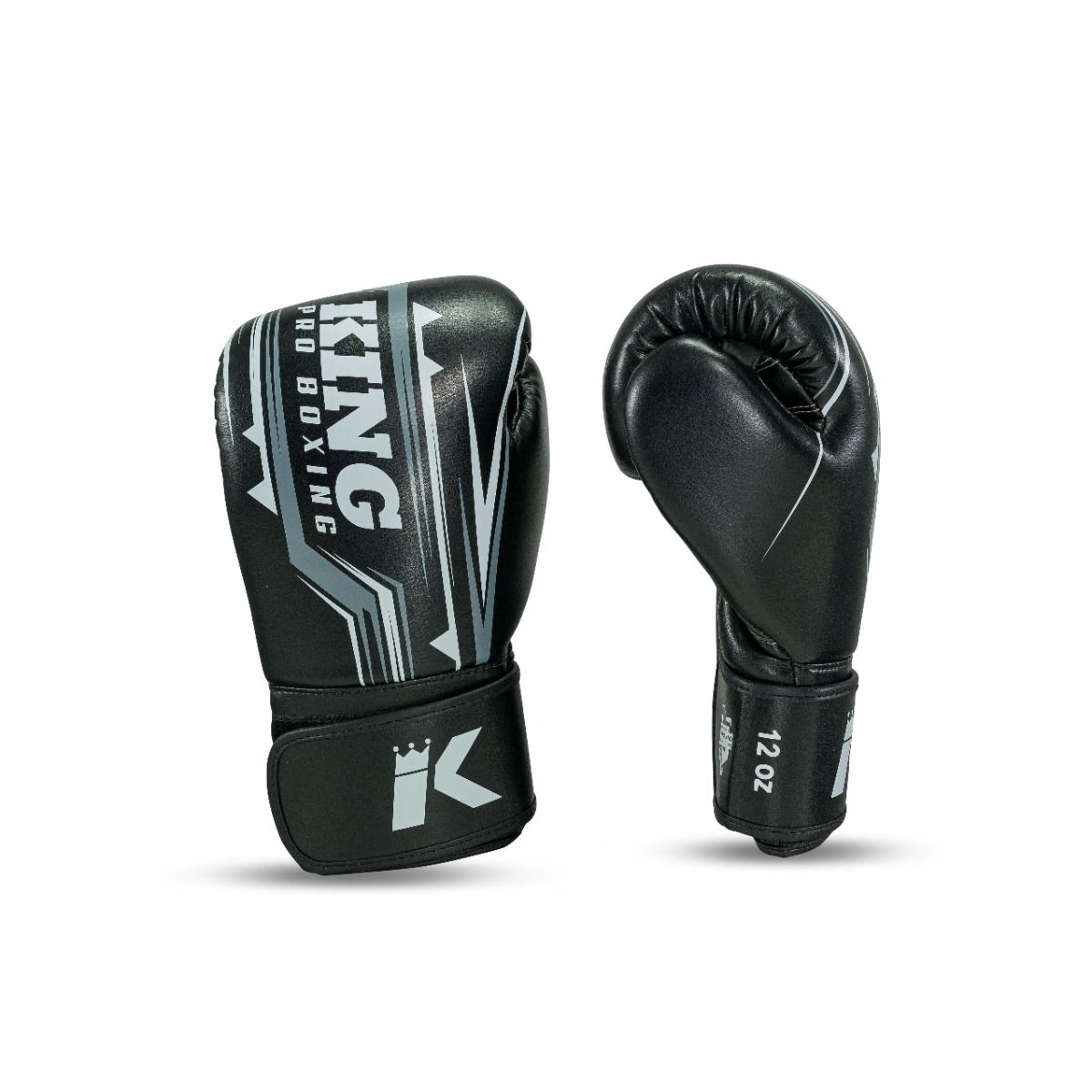 Gants de boxe KING PRO (KICK) SPARTAN NOIR/GRIS