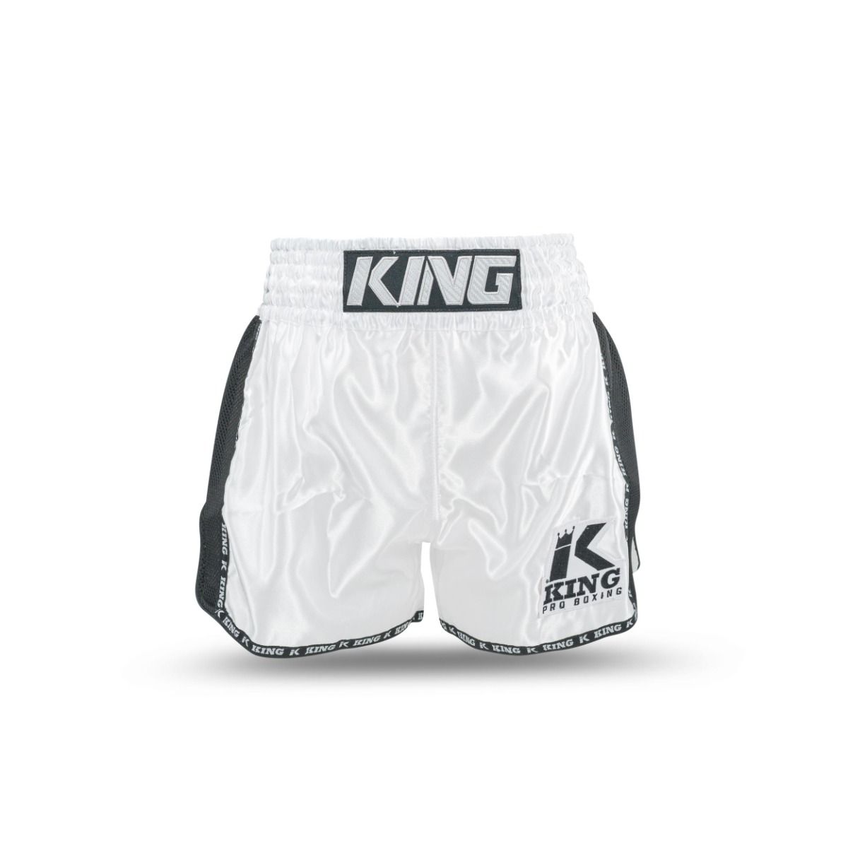 KING PRO KICKBOXING SHORTS BANGKOK 3 - WHITE