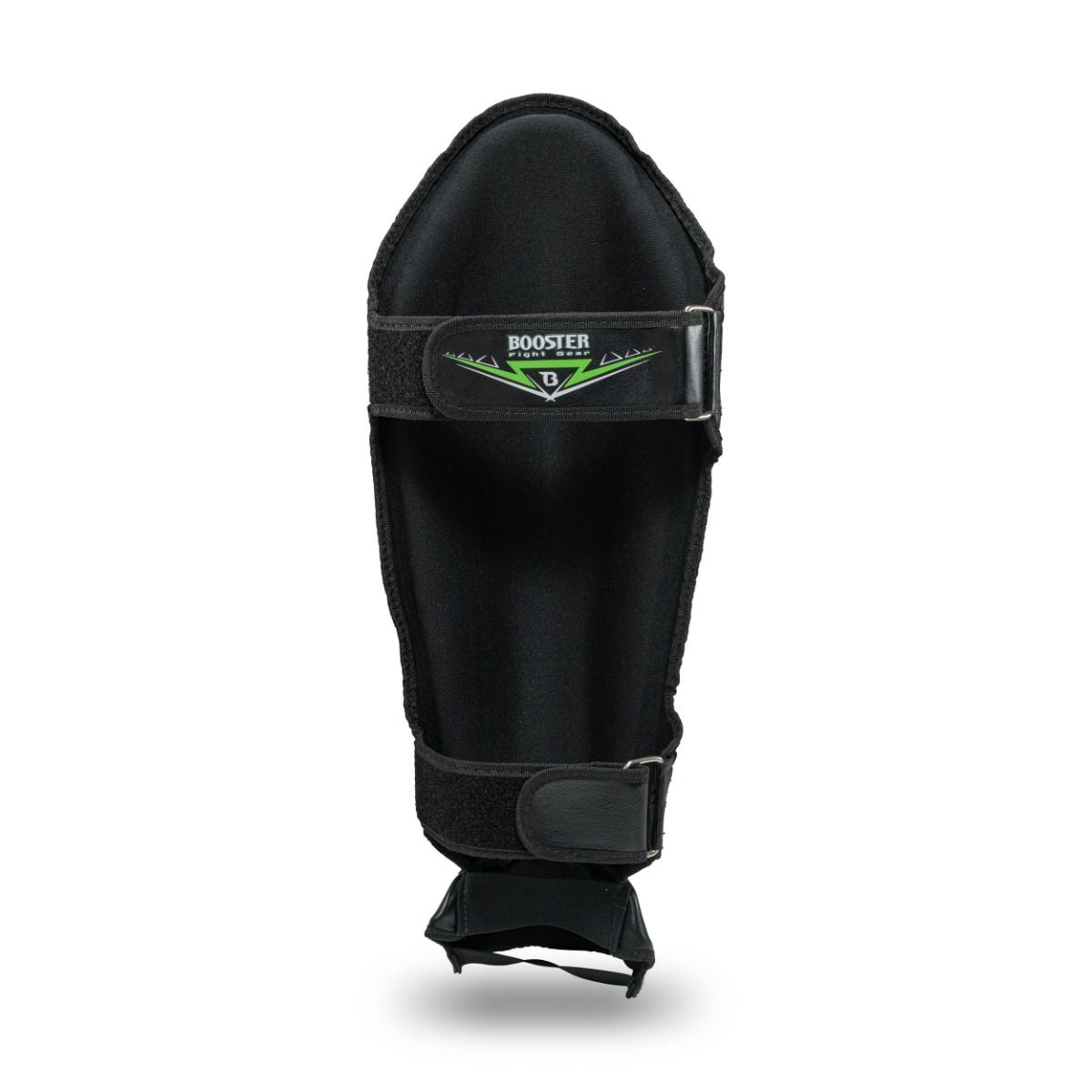 BOOSTER KICKBOXING SHIN GUARDS SG WAR BLACK/GREEN