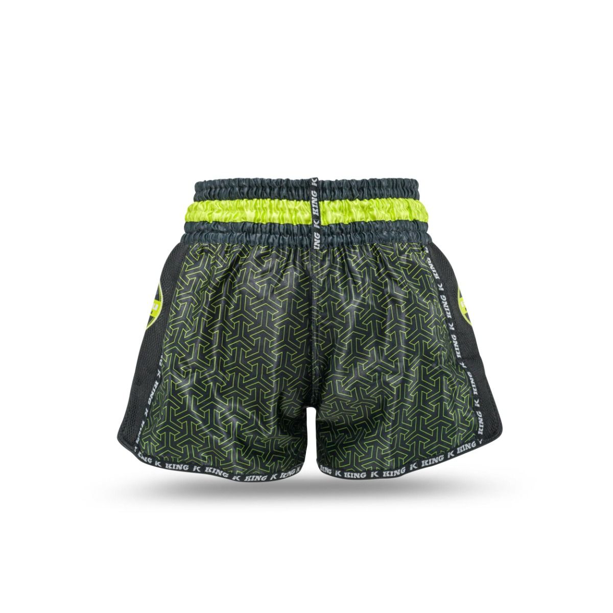 KING PRO KICKBOKS BROEKJE ORIGIN 3 - ZWART/FLUO