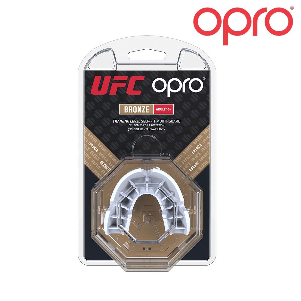 OPRO BRONZE MOUTHGUARDS - WHITE