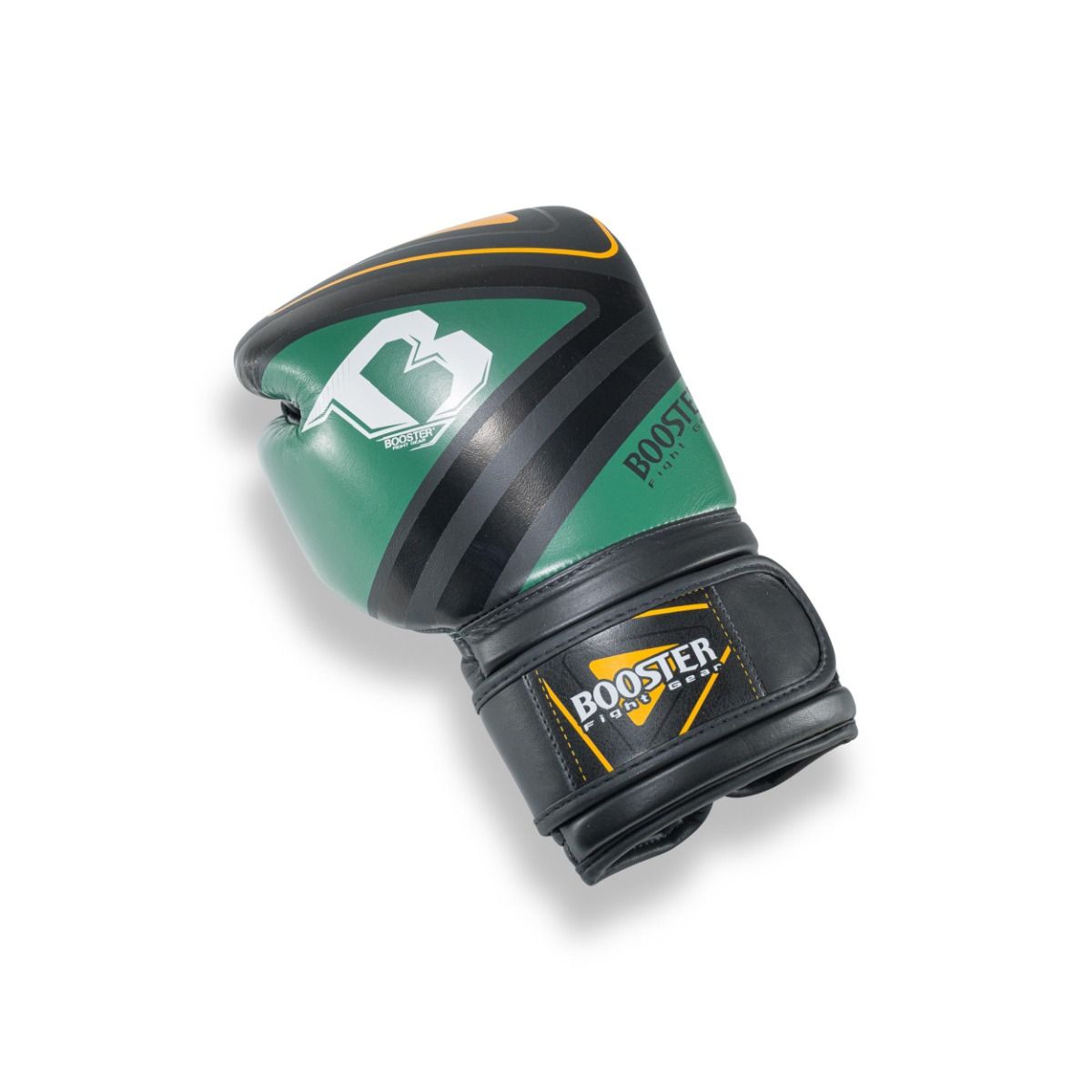 BOOSTER (KICK)BOXING GLOVES V10 BLACK/GREEN